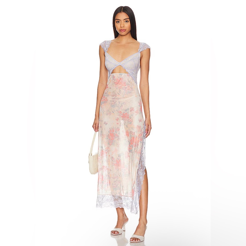 Free People Sheer Mesh Top